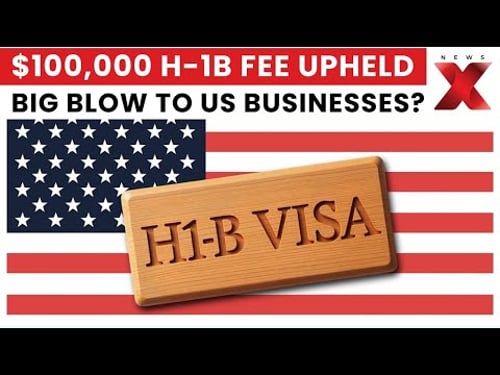 Trump Wins Court Battle as Judge Clears $100,000 H-1B Visa Fee | NewsX