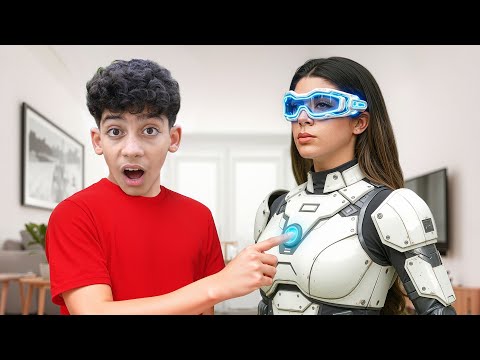 Jason's sister becomes a Real Robot for 24 hours