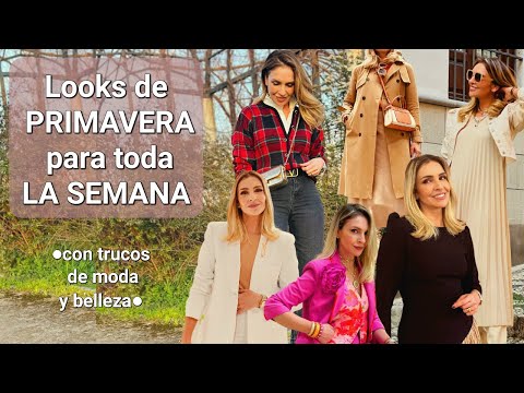7 DÍAS CON LOOKS ACTUALES DE PRIMAVERA /Vlog semanal muy variado y ajetreado (Tu asesora de imagen)