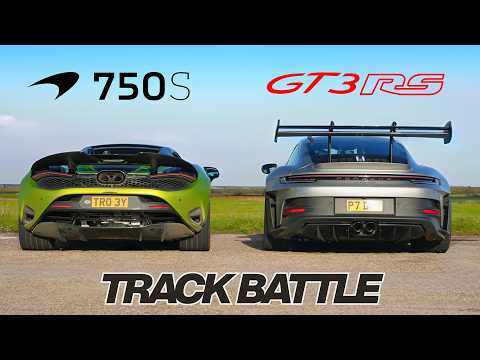 GT3 RS vs 750S — The Ultimate Track Battle!