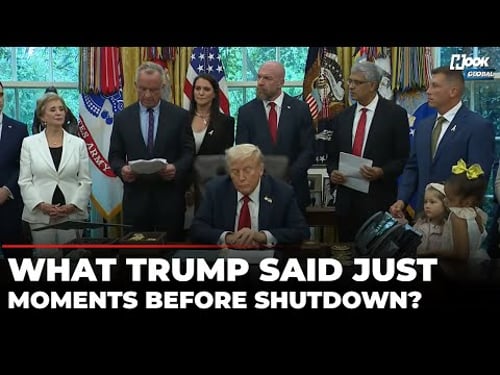 US Government Shutdown 2025: Trump Said This Just Hours Before Funding Crisis Took Effect | US News
