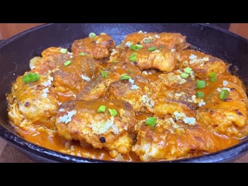 Hake Royal Style! This is how it SHOULD be cooked! The secret is in the gravy.