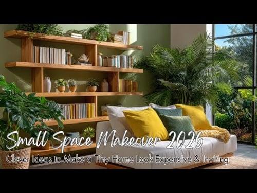 Small Space Makeover 2026 | Clever Ideas to Make a Tiny Home Look Expensive & Inviting