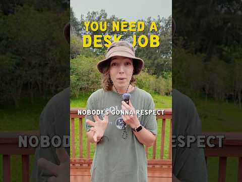 you don’t need to sit in a cubicle to earn respect #careerchange