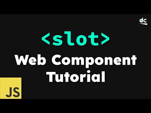 How to Use Slots With JavaScript Web Components