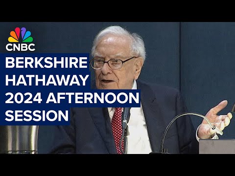 Berkshire's 2024 annual shareholder meeting: Watch the full afternoon session