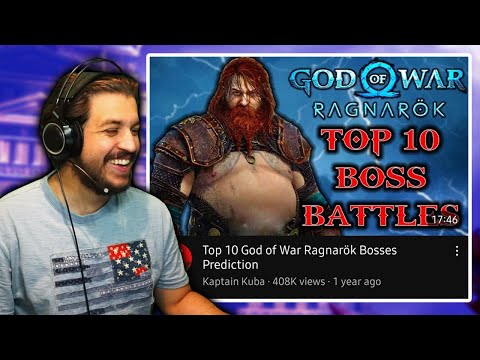 How Many God of War Boss Predictions Did I Get Right? REACTION