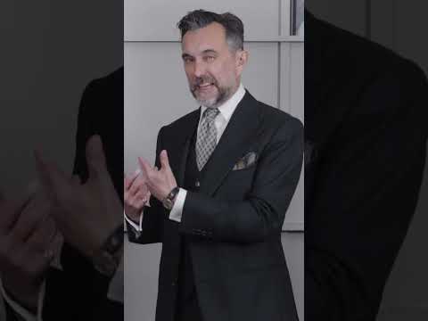 How to Style a Navy Check Jacket