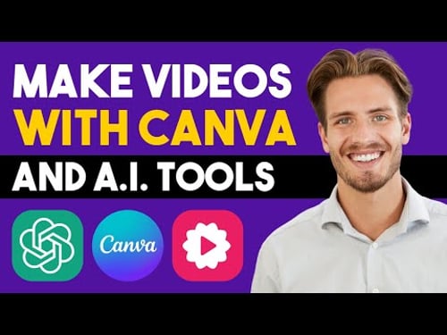 How to Create YouTube Videos with Canva and AI Tools (ChatGPT & Fliki)