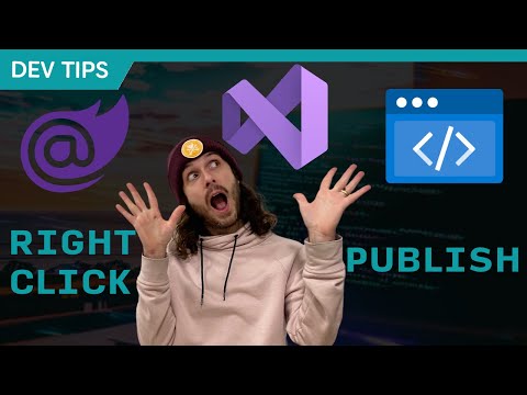 Deploy & Host Blazor Static Web Apps for FREE in Azure in ONE click with Visual Studio