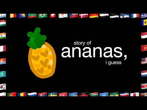 why 42 languages have the same word for "pineapple"