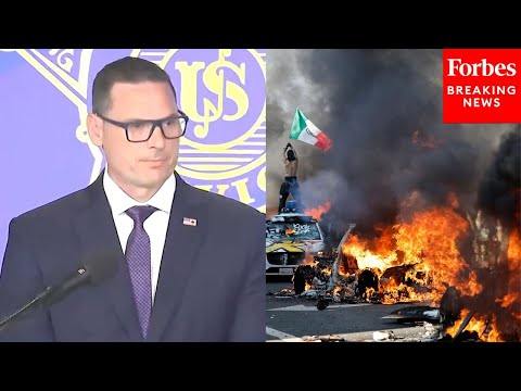 Secret Service Official Asked If There Will Be Increased Security Amid LA Protests