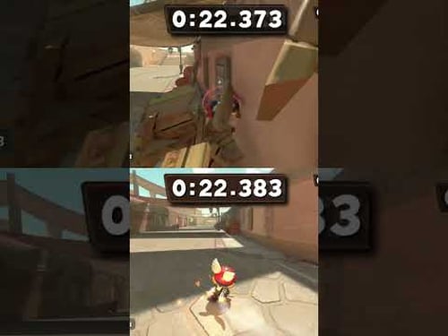 How much faster are the shortcuts on Shy Guy Bazaar? #shorts