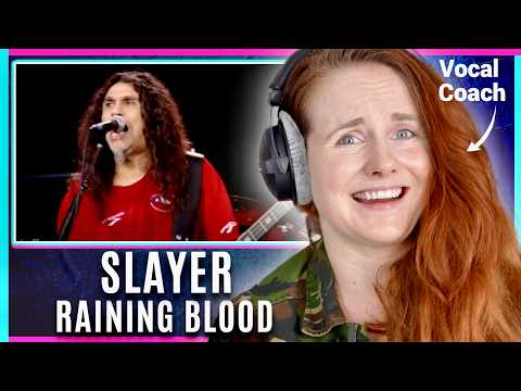 I Bet You Can't Do This | Vocal Coach BREAKS DOWN Slayer - Raining Blood