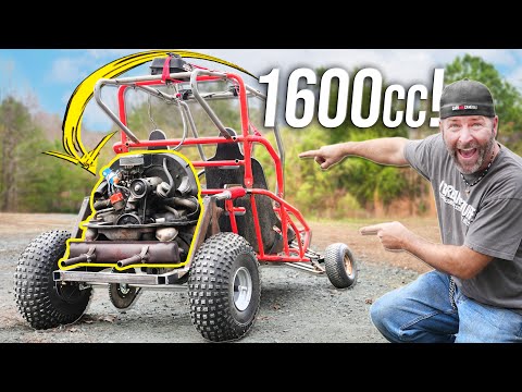 We Built a Volkswagen Beetle Powered Go Kart!