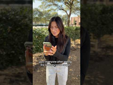 Grammy’s Red Carpet 🫣