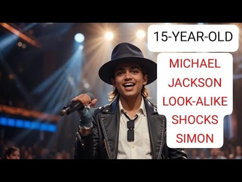 15-Year-Old Michael Jackson Look-Alike SHOCKS Simon Cowell on AGT Live | Unbelievable Voice