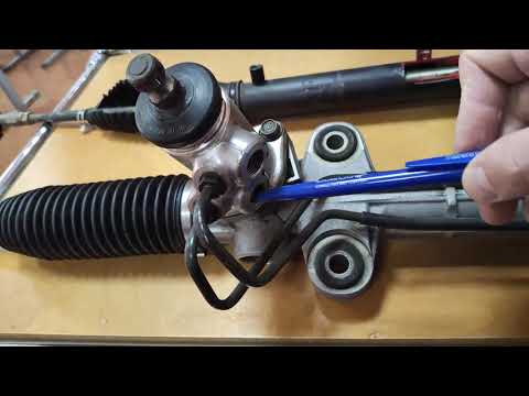 Как работает гидроусилитель руля (ГУР) в реечном рулевом управлении?