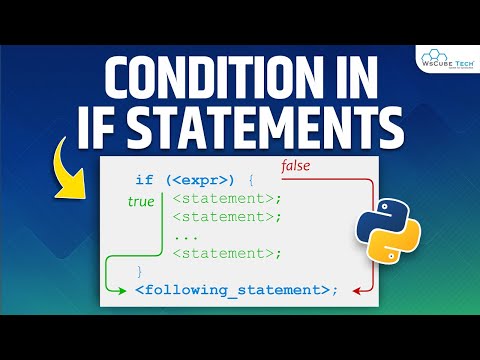 Condition in IF Statements in python Programming | Python Tutorial in Hindi