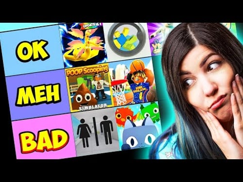 dj made me rank roblox simulators.. (don't be mad)