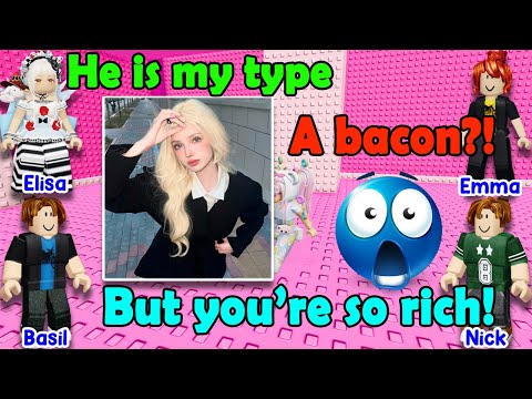 🥓 TEXT TO SPEECH 🥓 I'm Super Rich But My Boyfriend Is A Poor Bacon 🥓 Roblox Story