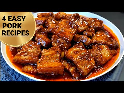 4 Mouthwatering PORK RECIPE To Impress Your Guests!😲 Pork Recipe With a Twist!