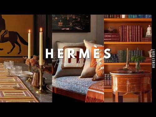 Hermès Inspired Luxury Interior Design | Timeless New York City Apartment Tour