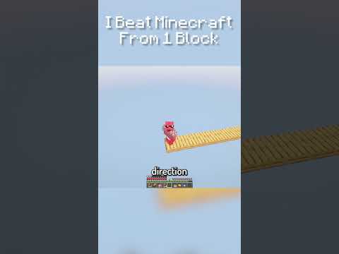Part 30. I Beat Minecraft From 1 Block