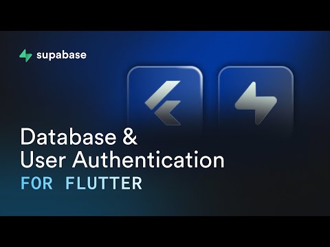 Flutter Database & User Authentication Quickstart