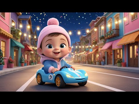 New Year Race Car Zoom Song | Fun Learning & Action Video for Toddlers