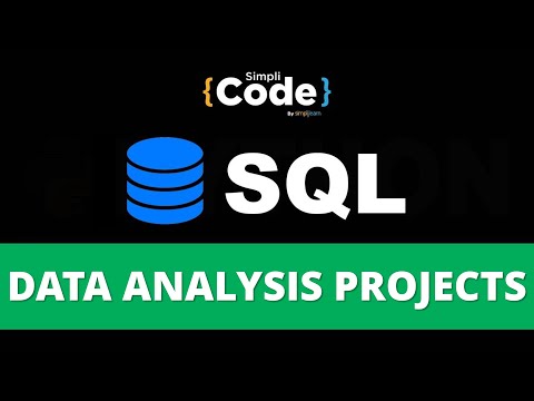 SQL Data Analysis Projects | Data Analyst Portfolio Projects | SQL for Beginners | SimpliCode