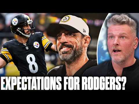 Aaron Rodgers Finally Signs With Steelers, What Is The Expectation? | Pat McAfee Show