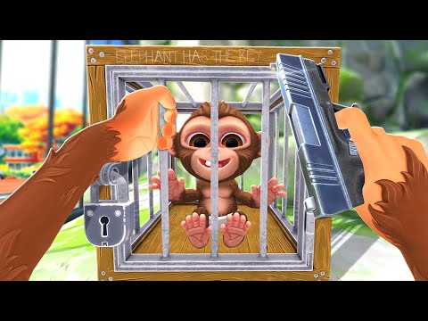 Becoming a BODYGUARD For Jimmy - I Am Monkey VR