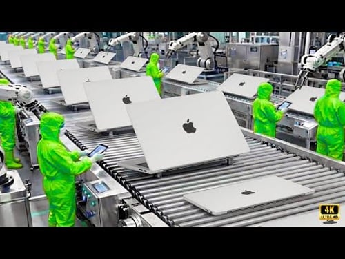 Inside the Largest High-Tech MacBook pro Processing Factory You’ve Never Seen Before
