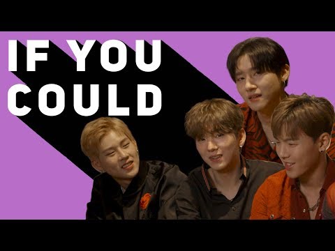'I'd walk around naked!': Monsta X get real as they play 'If You Could?'