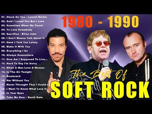 Phil Collins, Eric Clapton, Elton John, Lionel Richie, Bee Gees - Soft Rock Full Album 70s, 80s, 90s