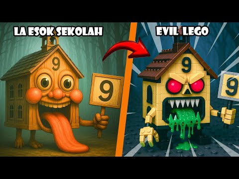 LEGO Brainrot Monsters Turned My Home Into a Horror House | Space Bricks