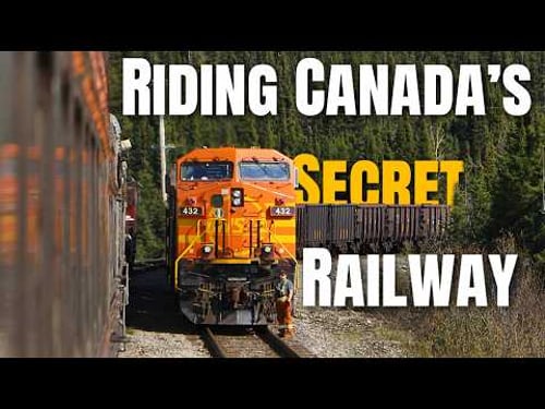 Riding Canada's SECRET Subarctic Railway: Train Journey to Labrador on the Tshiuetin!