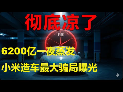 6200亿一夜蒸发,小米造车最大骗局曝光。月销仅45辆,雷军高端梦碎背后的真相,专坑有钱人的收割机,苏7 Ultra为何沦为工业笑话?#小米汽车 #苏7Ultra #雷军 #商业思维 #造车新势力