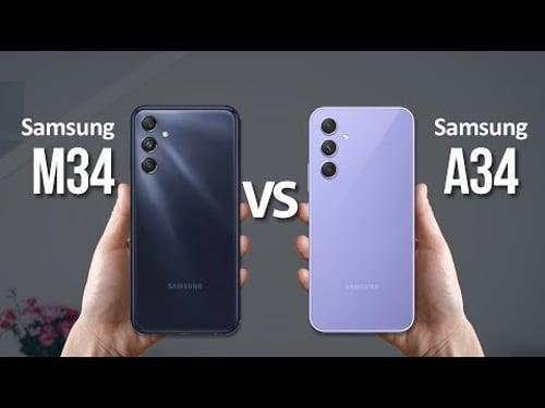 Samsung Galaxy M34 Vs A34