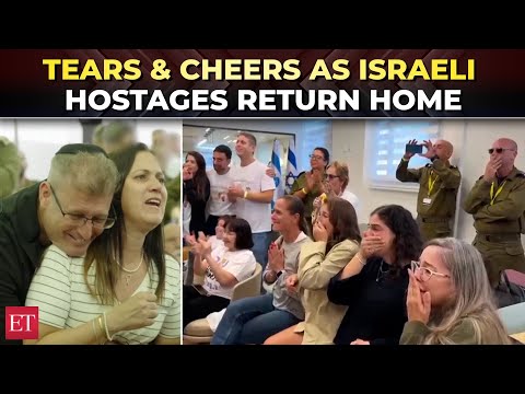 IDF welcomes freed Israeli hostages; Tears, cheers and emotional reunions as hostages return home