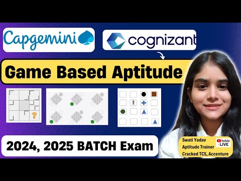 Cognizant, Capgemini Game Based Aptitude Test | Questions & Answers | All Games & Tricks | PART-2