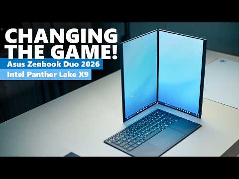 Intels Panther Lake X9 - delivered as promised! Asus Zenbook Duo 2026 review