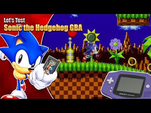 Sonic 1 GBA Hack - But does it work on Real Hardware?