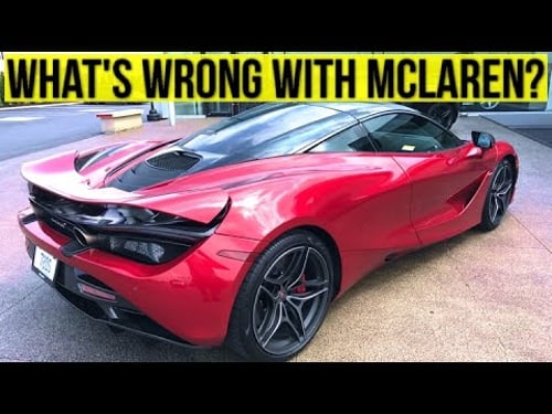 WHY I WOULD NOT BUY A MCLAREN