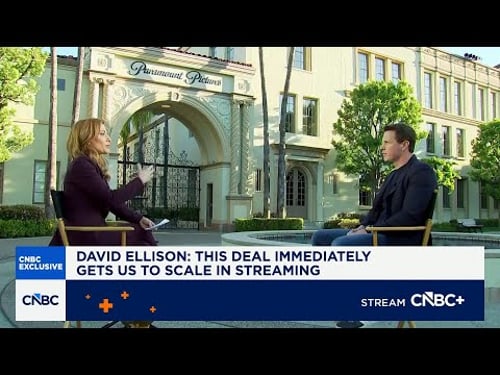 David Ellison: The Warner Bros. transaction will be positive for both CBS News and CNN