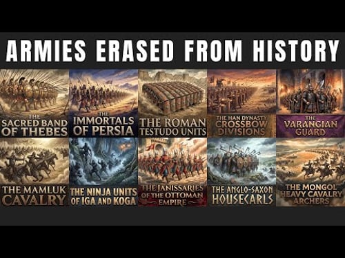 10 Elite Armies That Terrified the World Before Disappearing from History