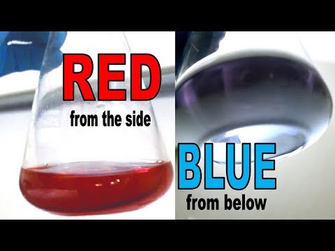 Mysterious chemical changes color depending on perspective