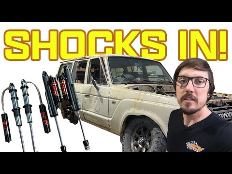 Cab mounted and Shocks in!