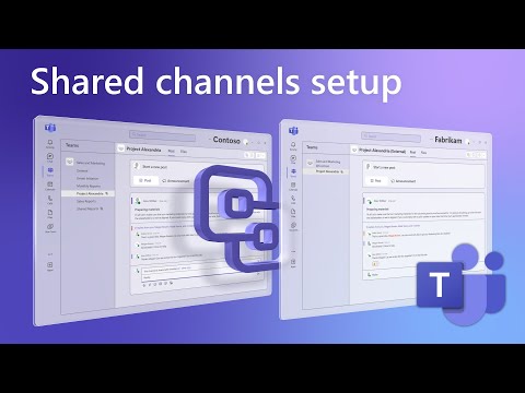 No tenant switching needed | Shared channels in Microsoft Teams